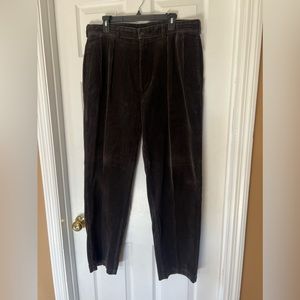 Polo Ralph Lauren Dark Brown Corduroy Pant Size 36